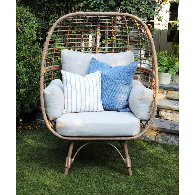 CanopyHomeandGarden Patio Chair with Cushions Wayfair